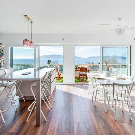 Grand Appartement Balcon Vue Mer 20M Plage Mourillon Toulon Exterior photo